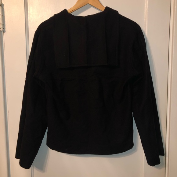 Vintage U.S. Navy wool sailor uniform pullover top - Picture 2 of 8